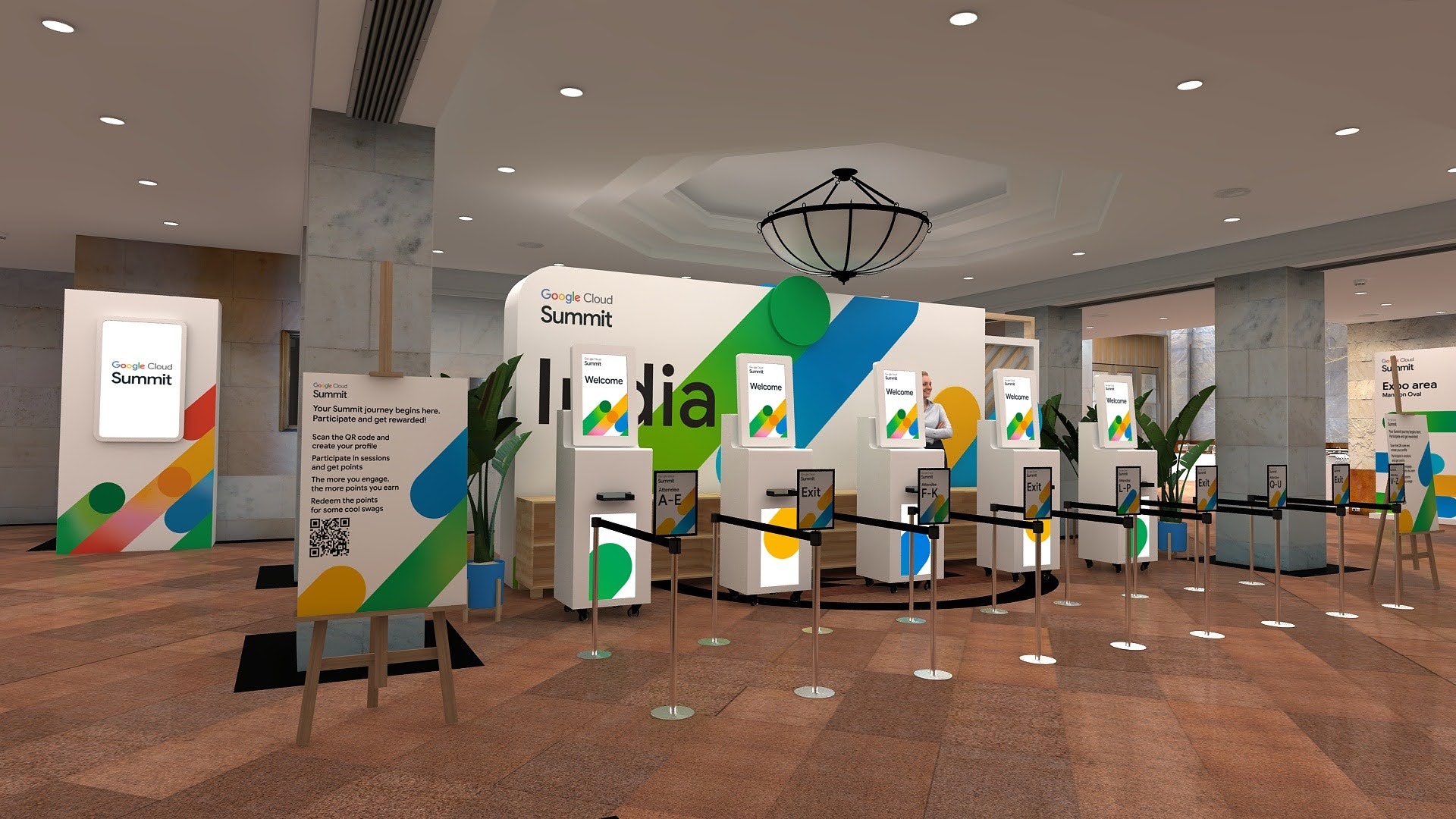 Registration & Welcome Render