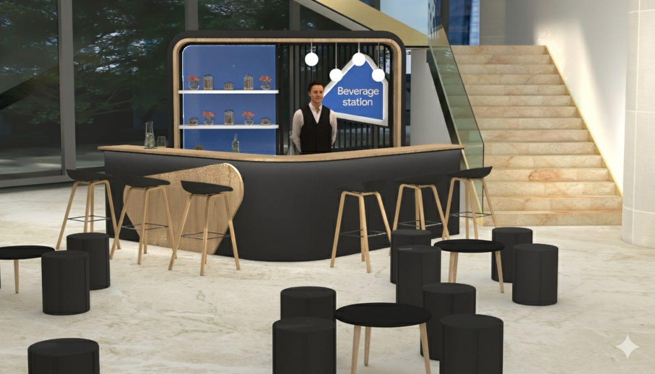 Beverage Station Render