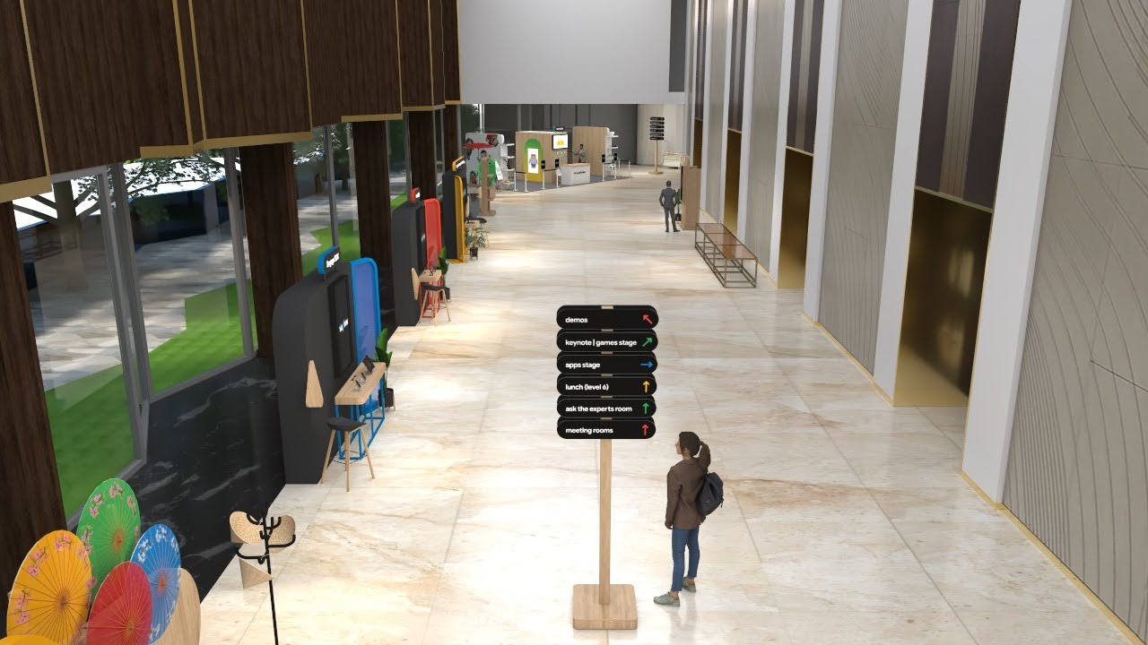 Entry Signage Render